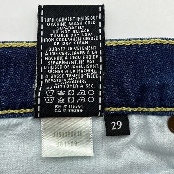 7 For All Mankind 3” Inseam Cuffed Shorts Size 29 - Picture 10 of 16